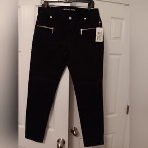 Michael Kors BLACK skinny leg stretch leans 8